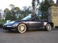 2007 Midnight Blue Metallic Porsche 911 Carrera Cabriolet  photo #2