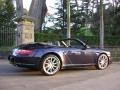 2007 Midnight Blue Metallic Porsche 911 Carrera Cabriolet  photo #4