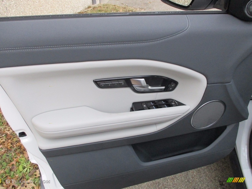2018 Land Rover Range Rover Evoque SE Lunar/Cirrus Door Panel Photo #124285521