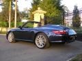 2007 Midnight Blue Metallic Porsche 911 Carrera Cabriolet  photo #14