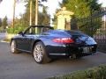 2007 Midnight Blue Metallic Porsche 911 Carrera Cabriolet  photo #15