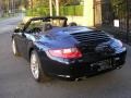 2007 Midnight Blue Metallic Porsche 911 Carrera Cabriolet  photo #16