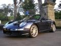 2007 Midnight Blue Metallic Porsche 911 Carrera Cabriolet  photo #17