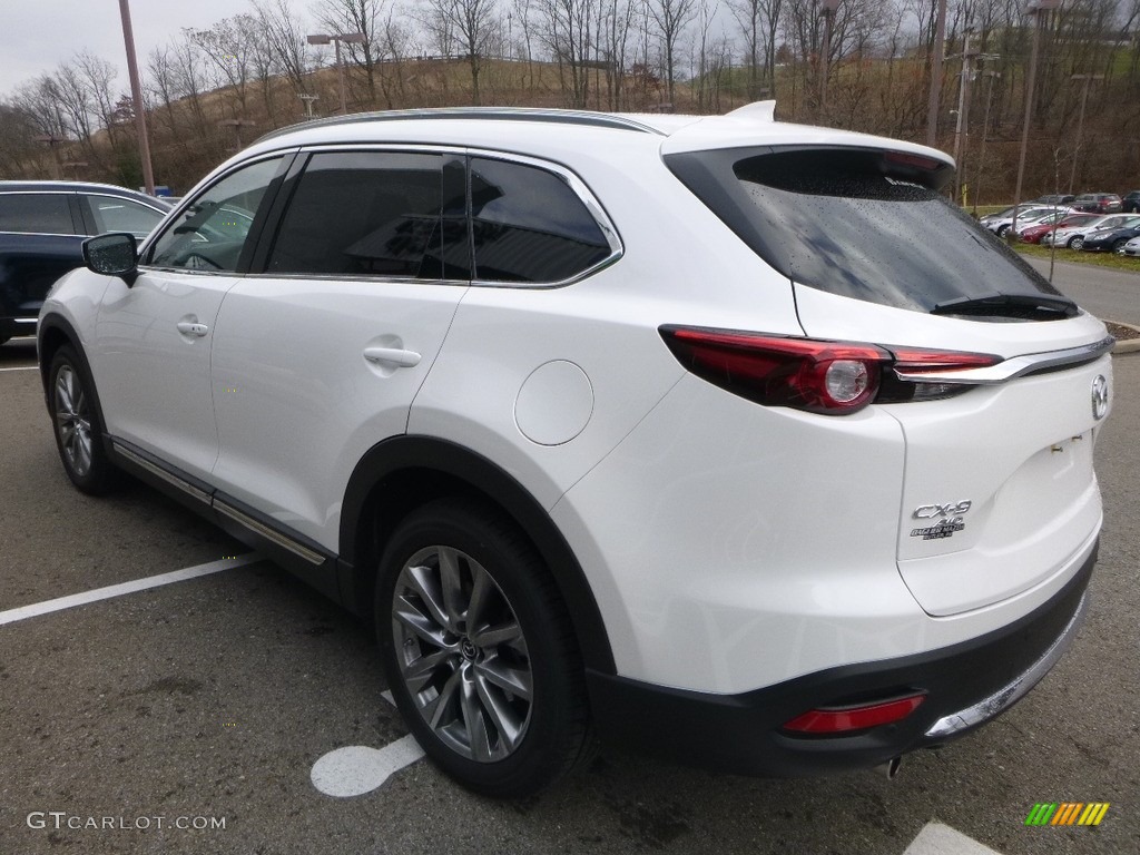 Snowflake White Pearl Mica 2018 Mazda CX-9 Signature AWD Exterior Photo #124286892