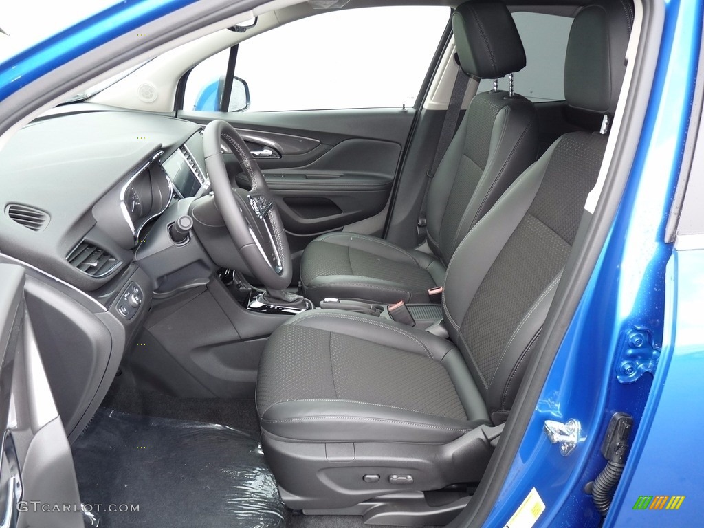 Ebony Interior 2018 Buick Encore Sport Touring Photo #124287717