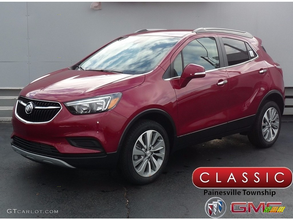 2018 Encore Preferred AWD - Winterberry Red Metallic / Ebony photo #1