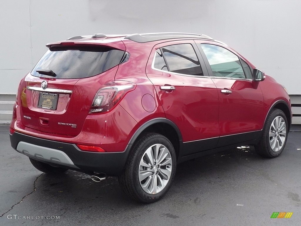 2018 Encore Preferred AWD - Winterberry Red Metallic / Ebony photo #2