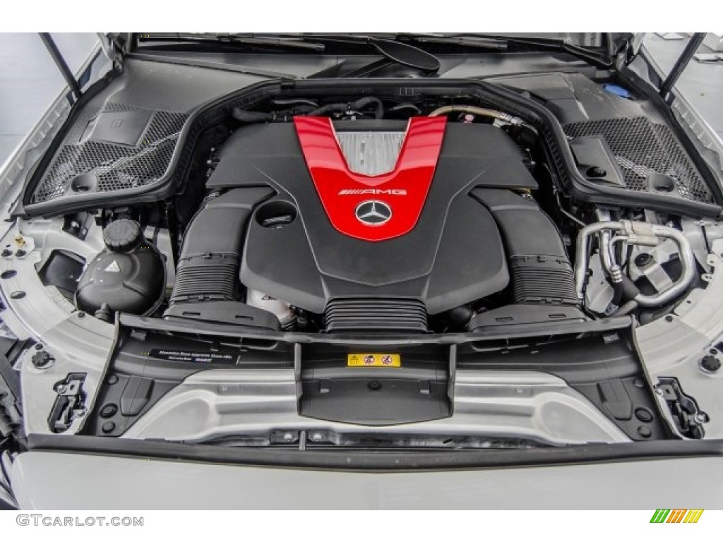 2018 Mercedes-Benz C 43 AMG 4Matic Sedan 3.0 Liter AMG biturbo DOHC 24-Valve VVT V6 Engine Photo #124287948