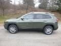 2018 Olive Green Pearl Jeep Cherokee Limited 4x4  photo #2