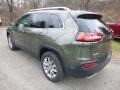 2018 Olive Green Pearl Jeep Cherokee Limited 4x4  photo #3
