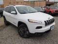 2018 Bright White Jeep Cherokee Latitude 4x4  photo #1