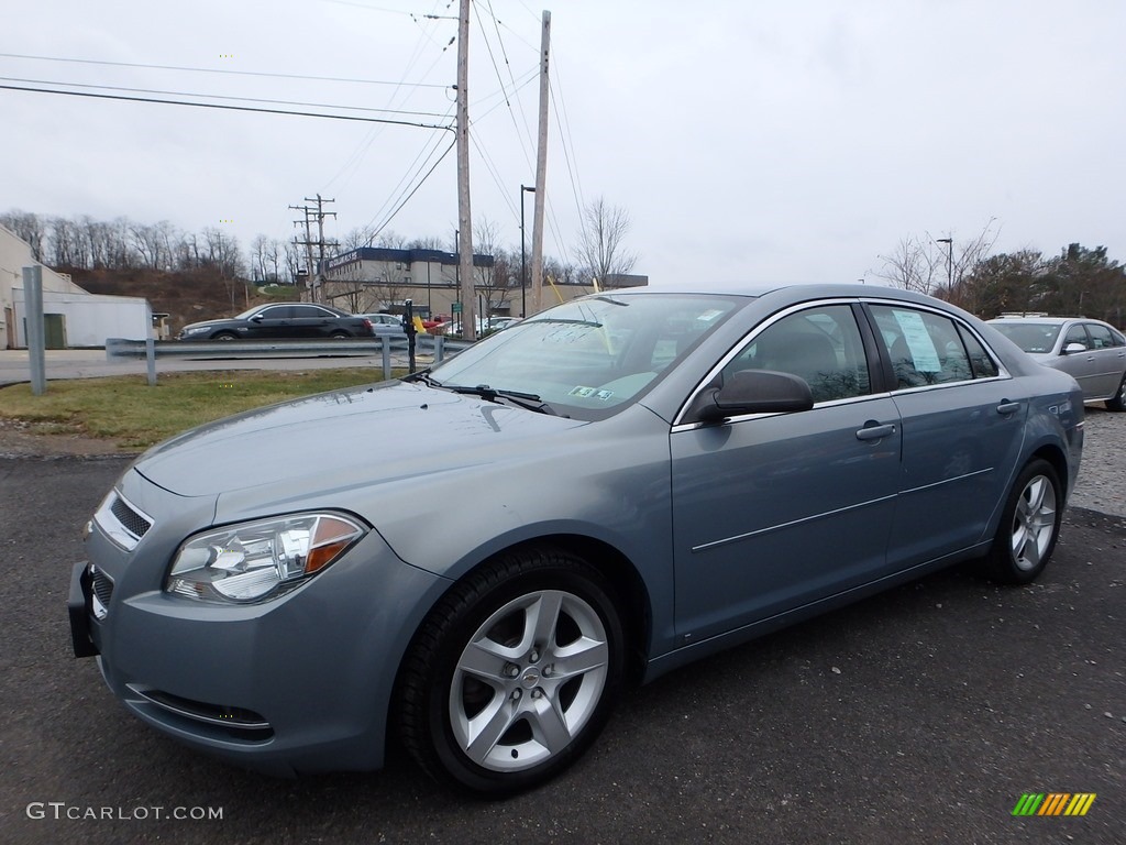 2009 Malibu LS Sedan - Golden Pewter Metallic / Titanium photo #1