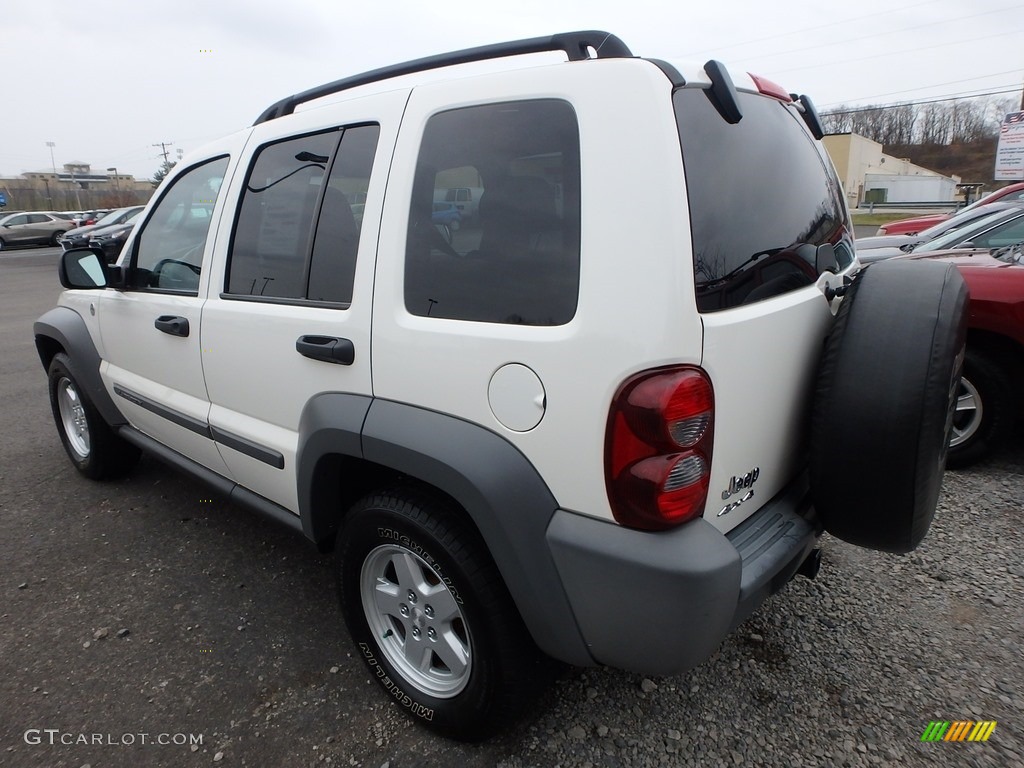 2005 Liberty Sport 4x4 - Stone White / Medium Slate Gray photo #2