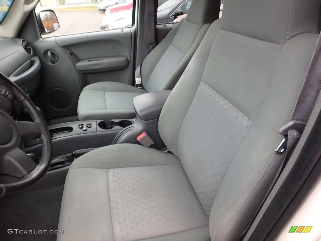 2005 Liberty Sport 4x4 - Stone White / Medium Slate Gray photo #8