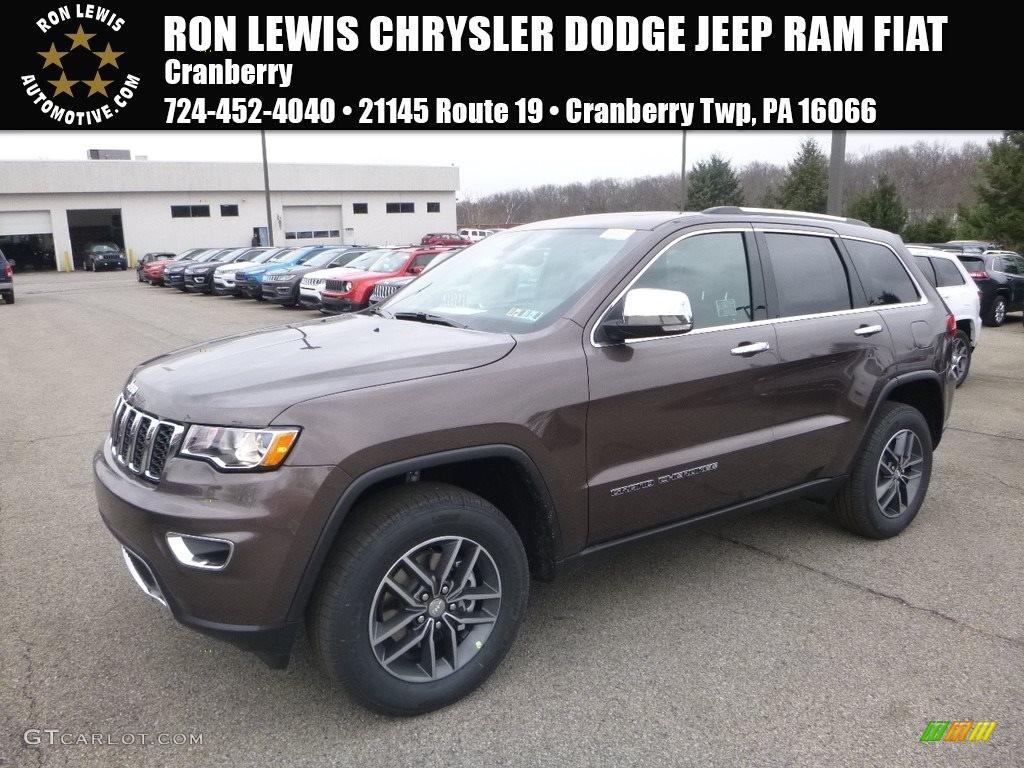 2018 Grand Cherokee Limited 4x4 - Walnut Brown Metallic / Black photo #1