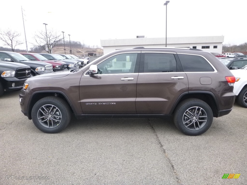 Walnut Brown Metallic 2018 Jeep Grand Cherokee Limited 4x4 Exterior Photo #124290069