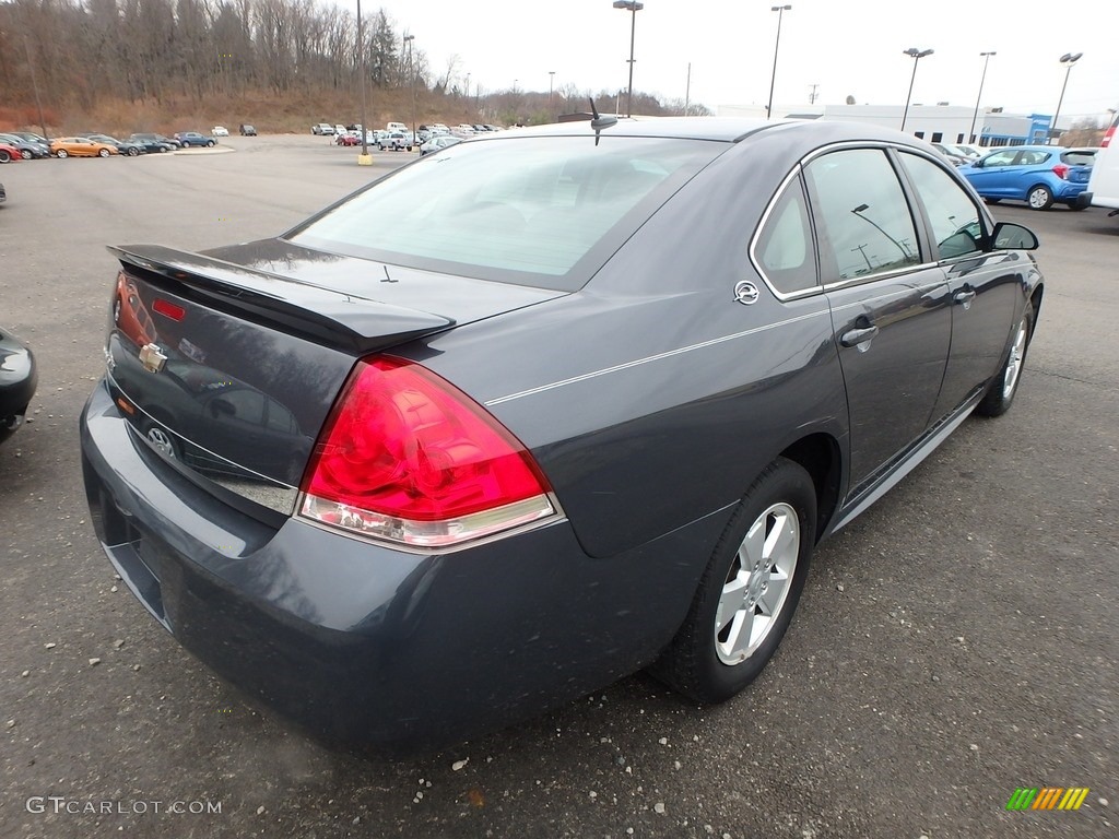 2009 Impala LT - Slate Metallic / Ebony photo #4