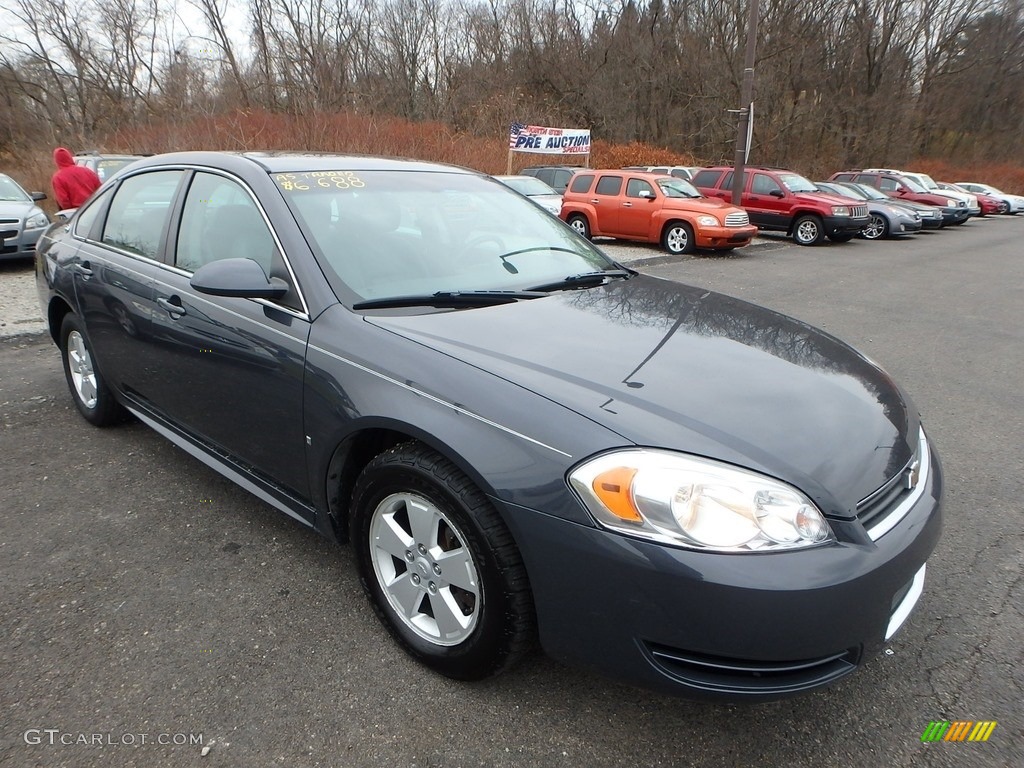 2009 Impala LT - Slate Metallic / Ebony photo #5