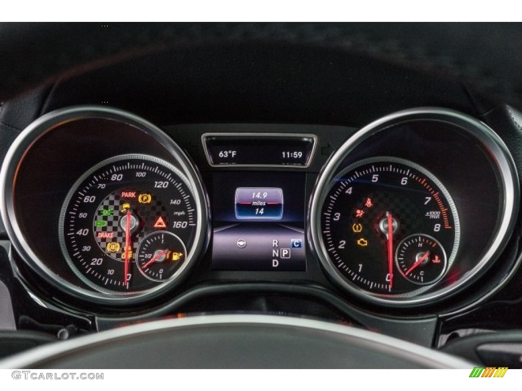 2018 Mercedes-Benz GLE 43 AMG 4Matic Coupe Gauges Photo #124291467