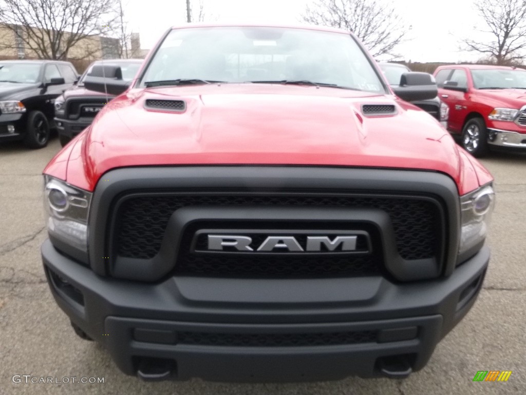 2018 1500 Rebel Crew Cab 4x4 - Flame Red / Black photo #8