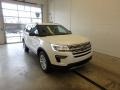 2018 White Platinum Ford Explorer XLT 4WD  photo #1