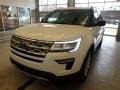2018 White Platinum Ford Explorer XLT 4WD  photo #4