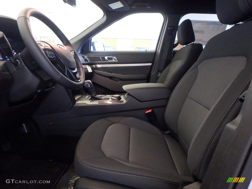 2018 Explorer XLT 4WD - White Platinum / Ebony Black photo #6