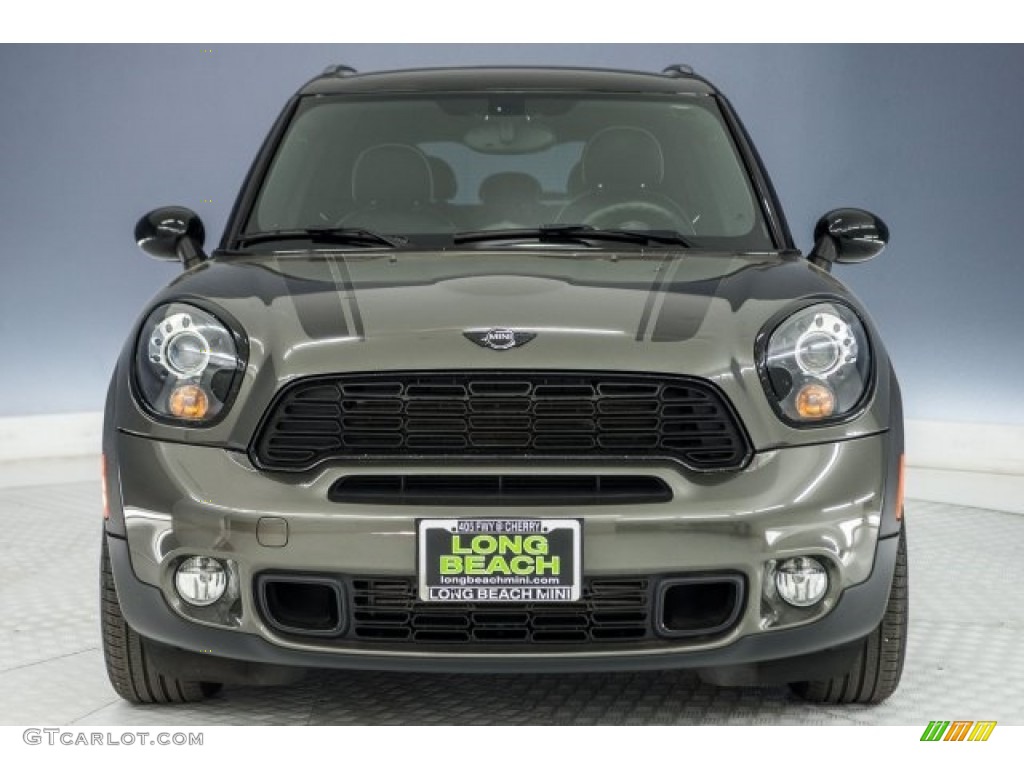 2014 Cooper S Countryman - Royal Gray Metallic / Carbon Black photo #2