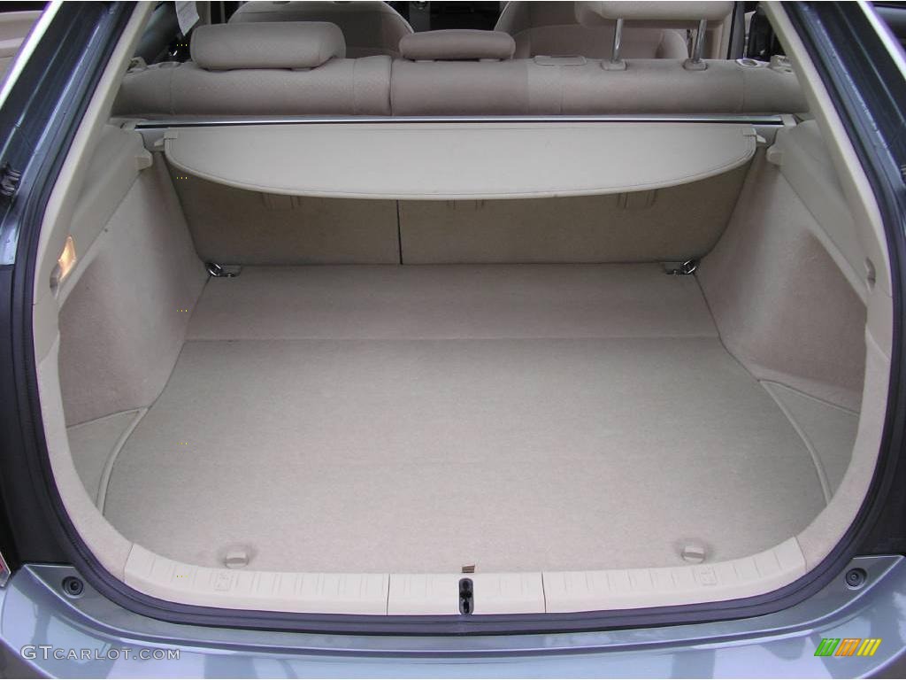 2005 Prius Hybrid - Tideland Gray Green Pearl / Ivory/Brown photo #15