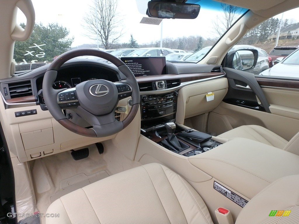 Parchment Interior 2018 Lexus LX 570 Photo #124295509