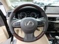 2018 Lexus LX Parchment Interior Steering Wheel Photo