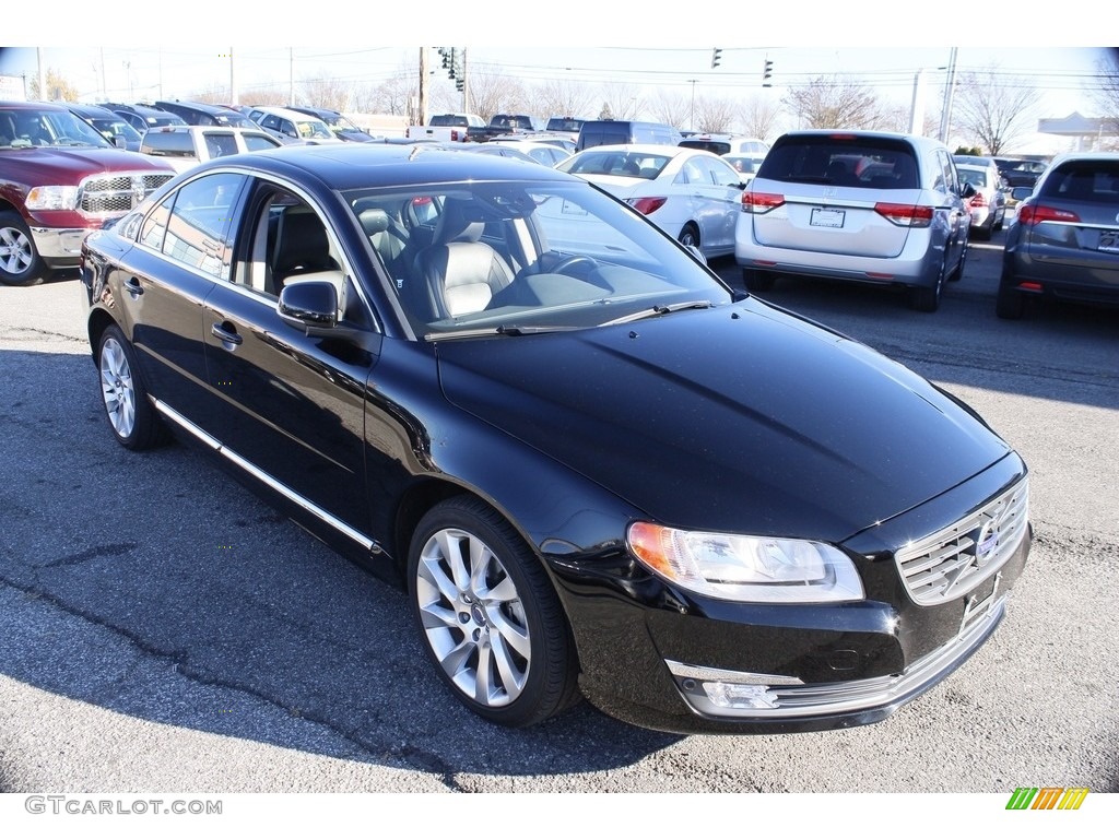 2016 S80 T5 Drive-E - Black Stone / Off-Black photo #1