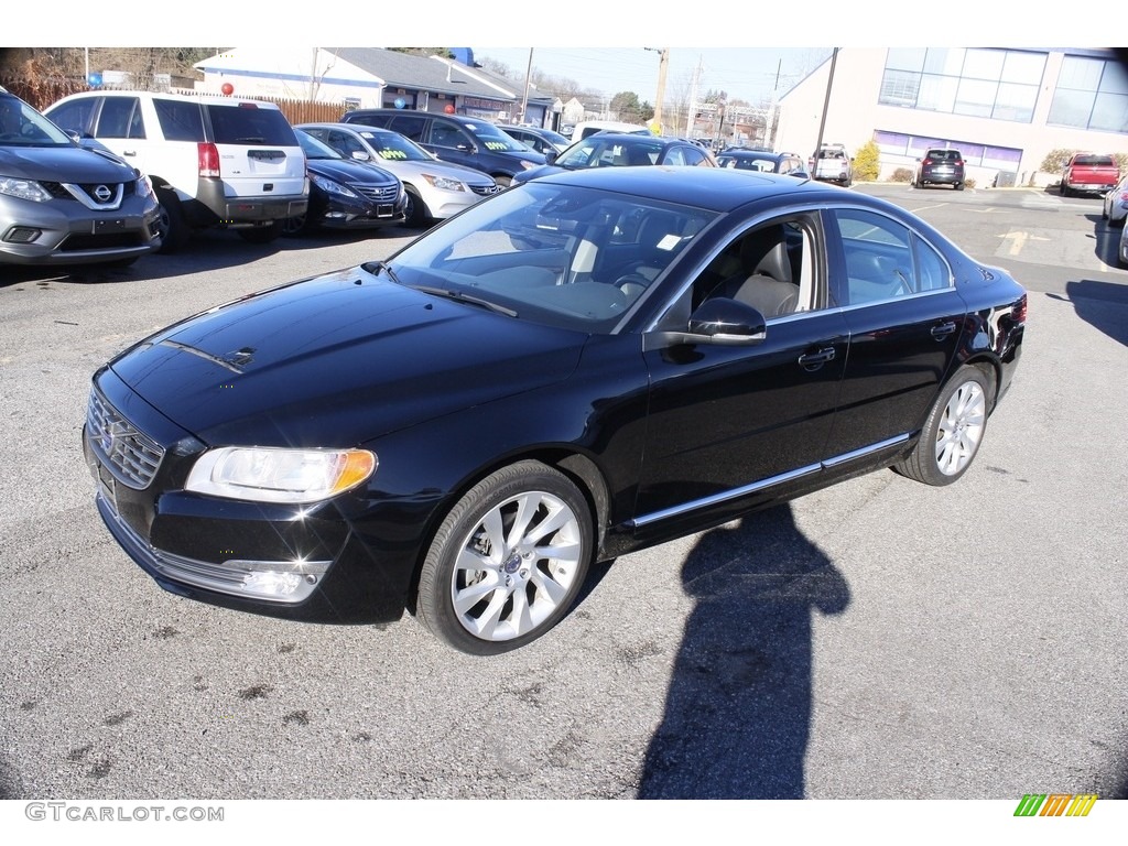 2016 S80 T5 Drive-E - Black Stone / Off-Black photo #3