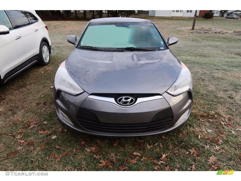 2017 Veloster  - Triathlon Gray / Black photo #2