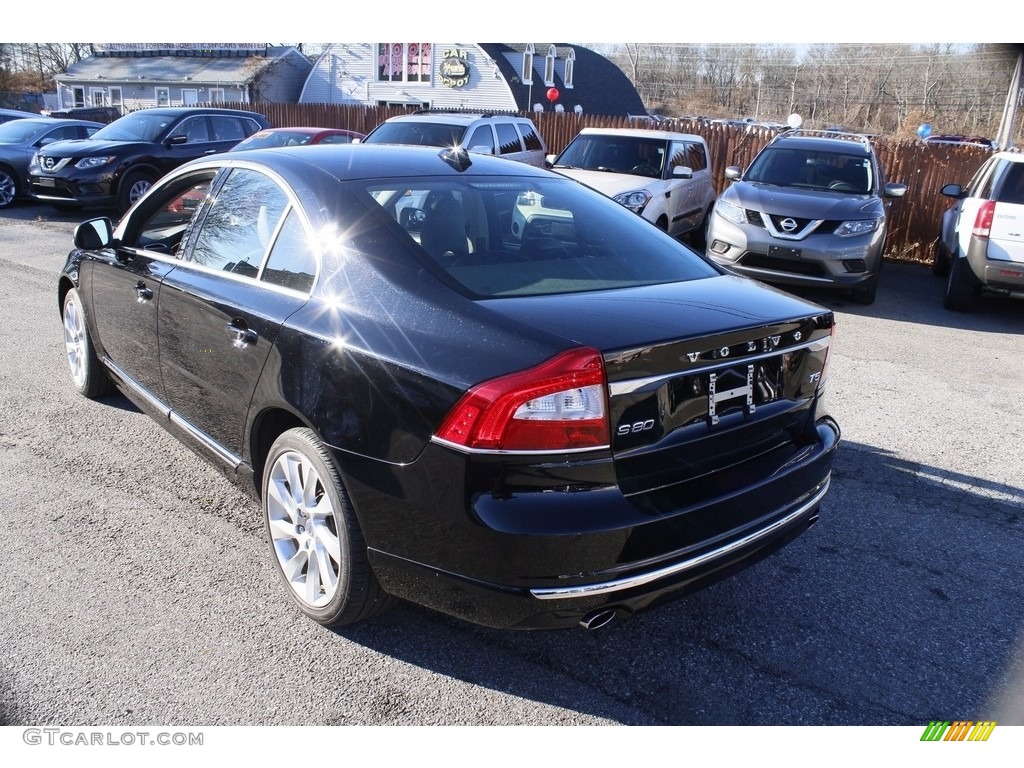 2016 S80 T5 Drive-E - Black Stone / Off-Black photo #10