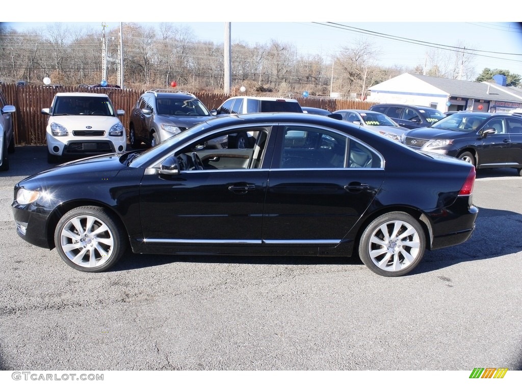 2016 S80 T5 Drive-E - Black Stone / Off-Black photo #11