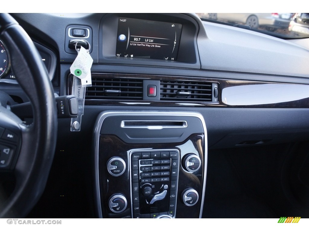 2016 S80 T5 Drive-E - Black Stone / Off-Black photo #13