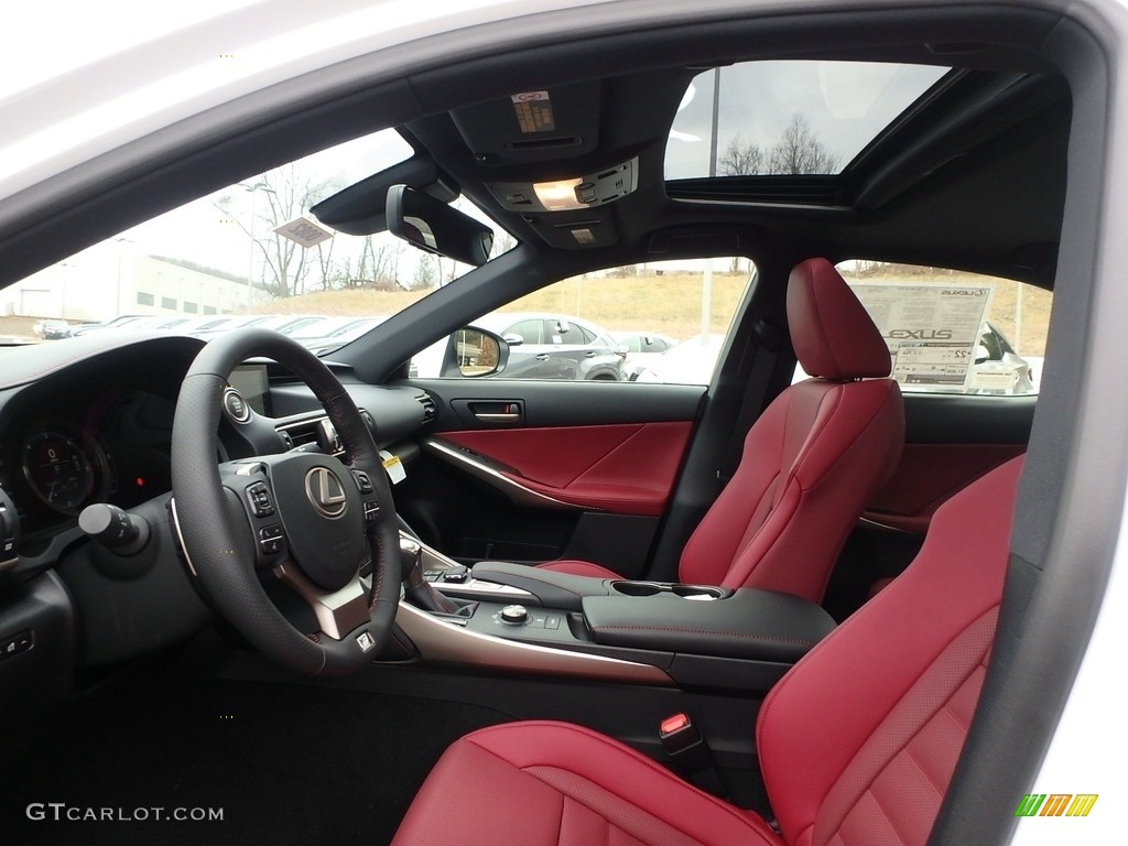 2018 Lexus IS 300 F Sport AWD Front Seat Photo #124296711