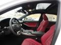 2018 Lexus IS Rioja Red Interior Front Seat Photo