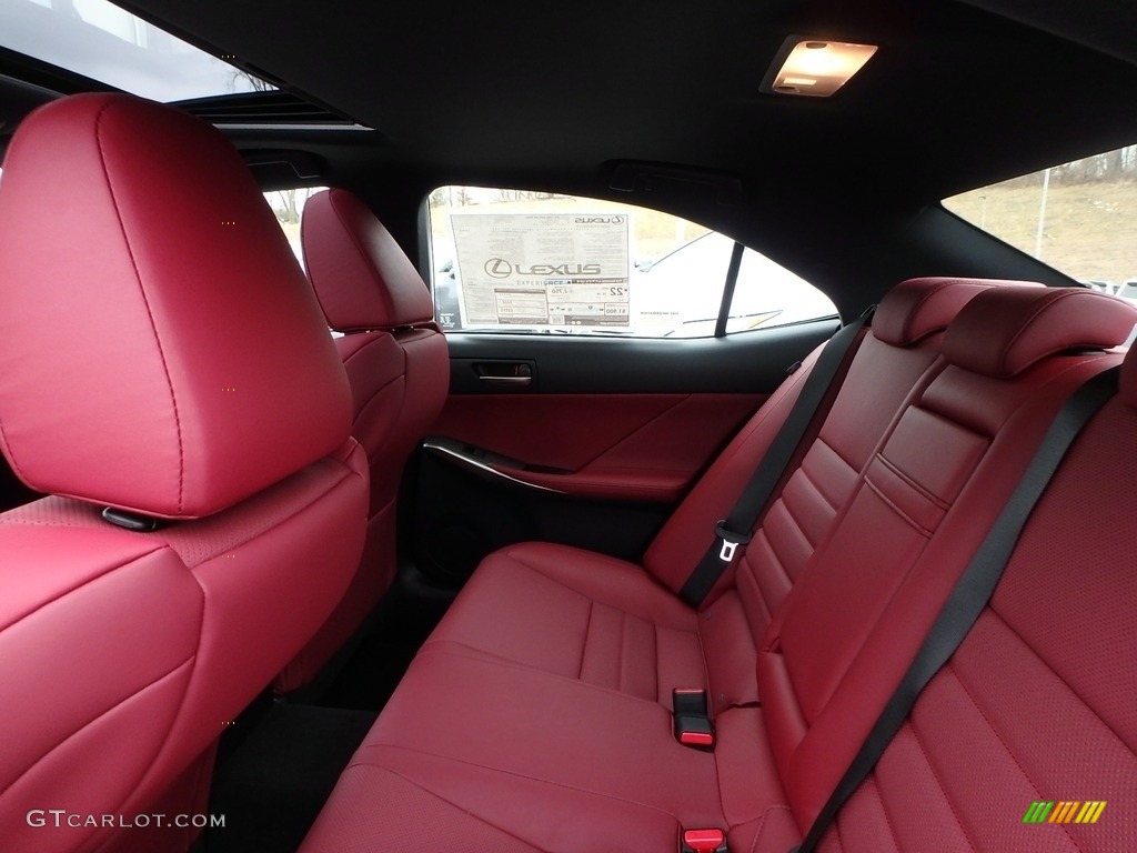 2018 Lexus IS 300 F Sport AWD Rear Seat Photos