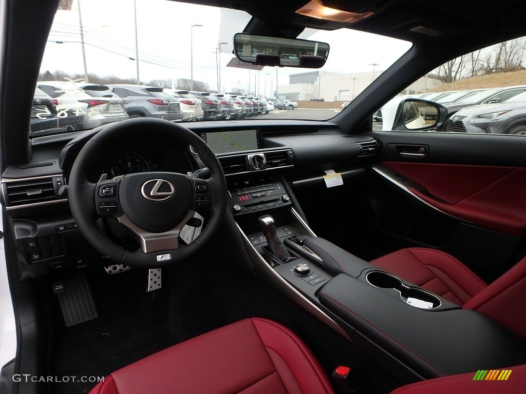 Rioja Red Interior 2018 Lexus IS 300 F Sport AWD Photo #124296768
