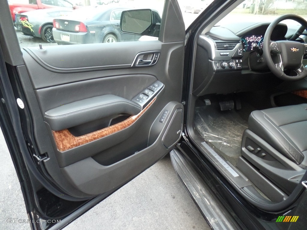 2018 Chevrolet Tahoe Premier 4WD Jet Black Door Panel Photo #124296895
