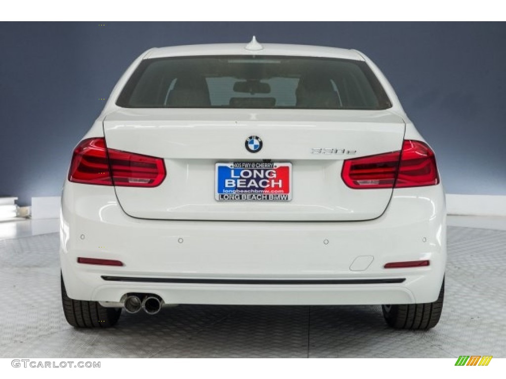 2018 3 Series 330e iPerformance Sedan - Alpine White / Black photo #3