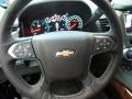 Jet Black Steering Wheel Photo for 2018 Chevrolet Tahoe #124297077