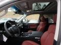 2018 Lexus LX Cabernet Interior Front Seat Photo