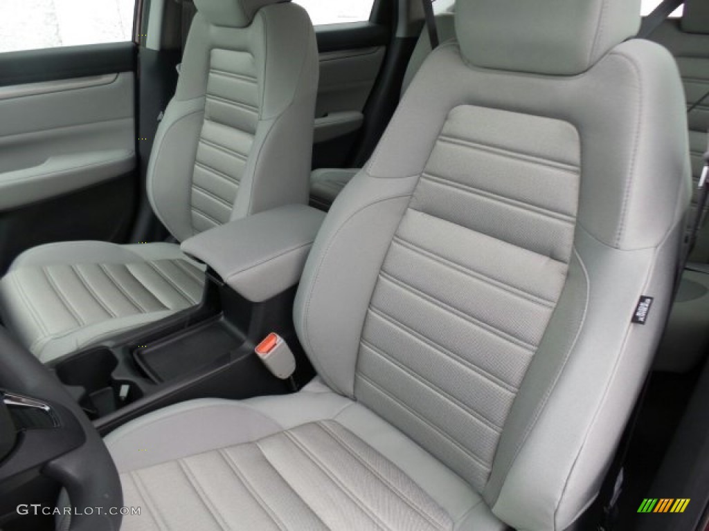 Gray Interior 2018 Honda CR-V LX AWD Photo #124297788