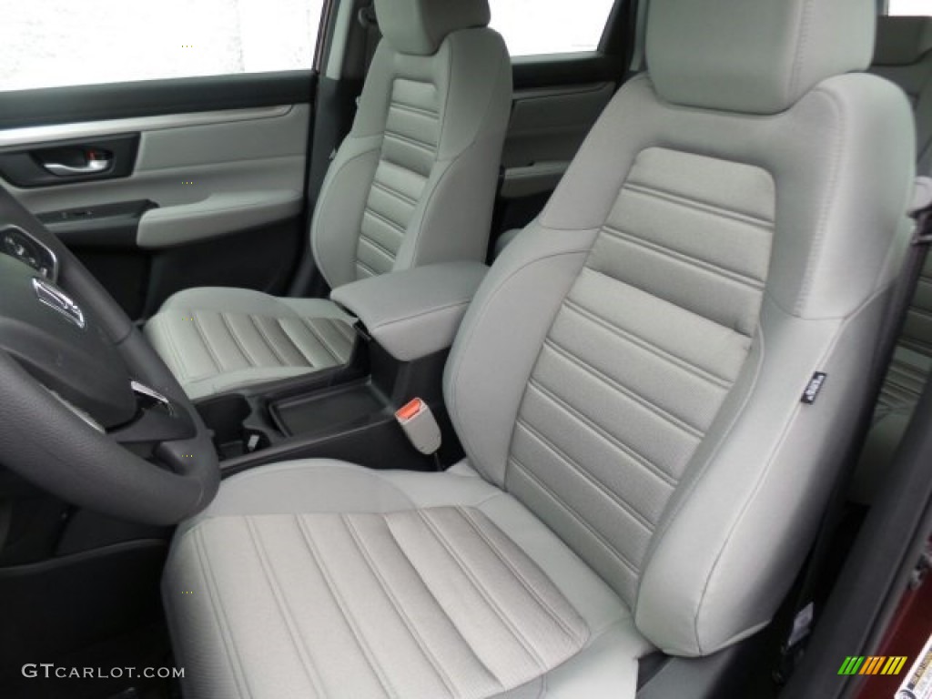 Gray Interior 2018 Honda CR-V LX AWD Photo #124297854