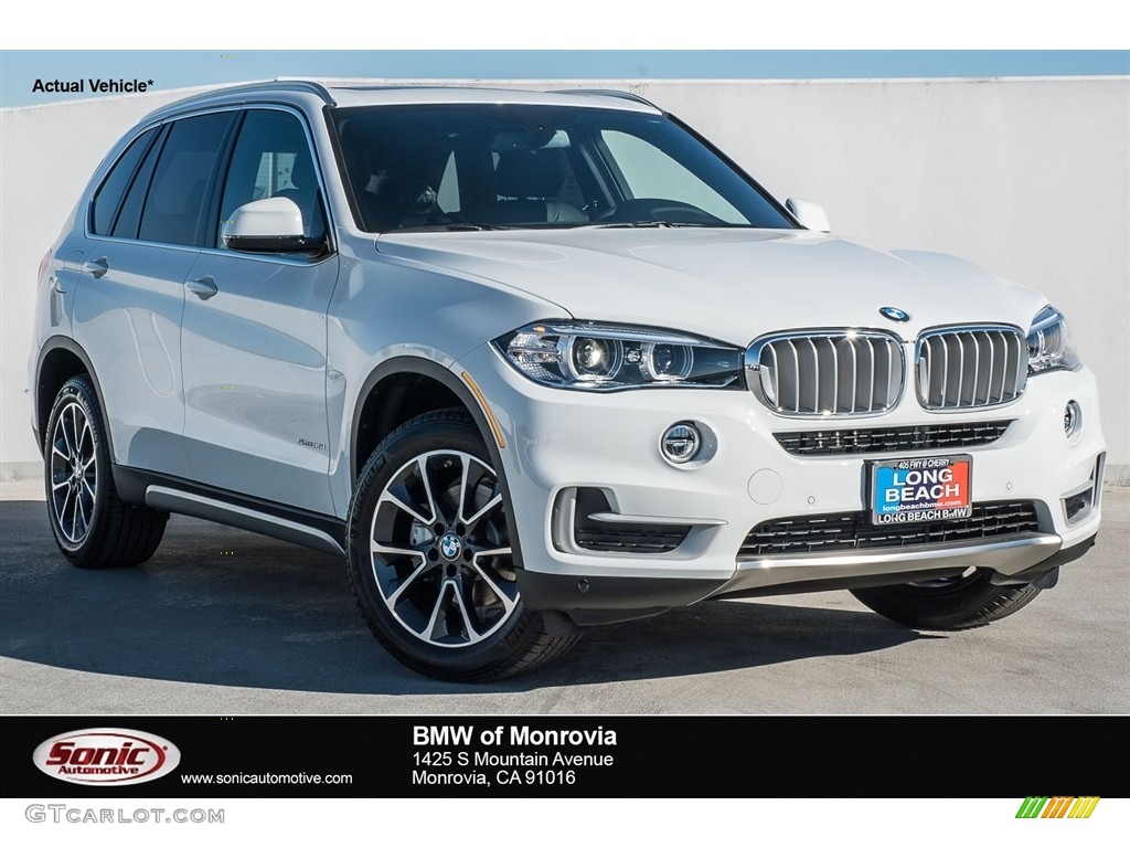 Alpine White BMW X5