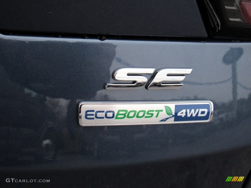 2018 Escape SE 4WD - Blue Metallic / Charcoal Black photo #35