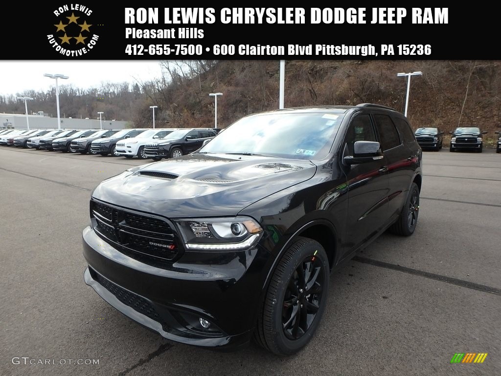 2018 Durango GT AWD - DB Black Crystal / Black photo #1